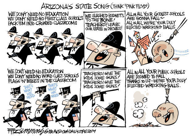 Daily Fitz Cartoon: Arizona